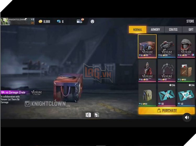 Free Fire OB30: Các skin trong sự kiện Free Fire X Venom bị rò rỉ 3