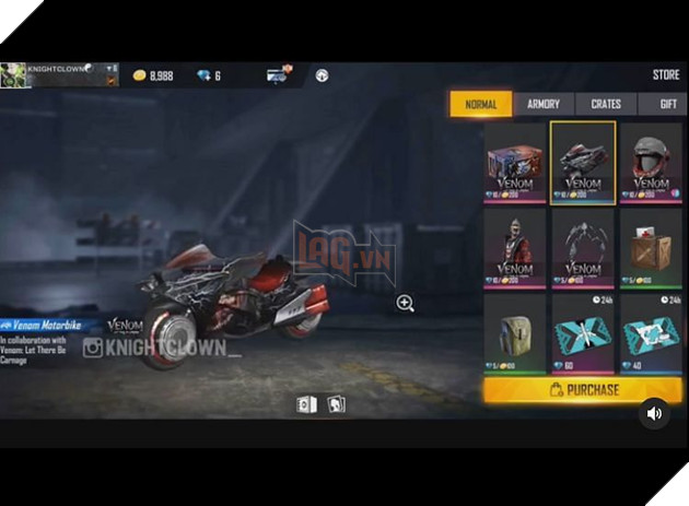 Free Fire OB30: Các skin trong sự kiện Free Fire X Venom bị rò rỉ 4