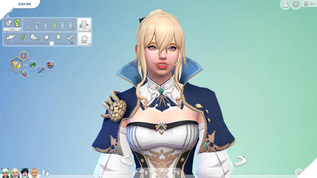 Dàn nữ nhân vật Genshin Impact bất ngờ xuất hiện trong The Sims 4 - Ảnh 10.