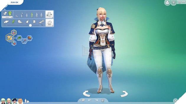 Dàn nữ nhân vật Genshin Impact bất ngờ xuất hiện trong The Sims 4 - Ảnh 11.