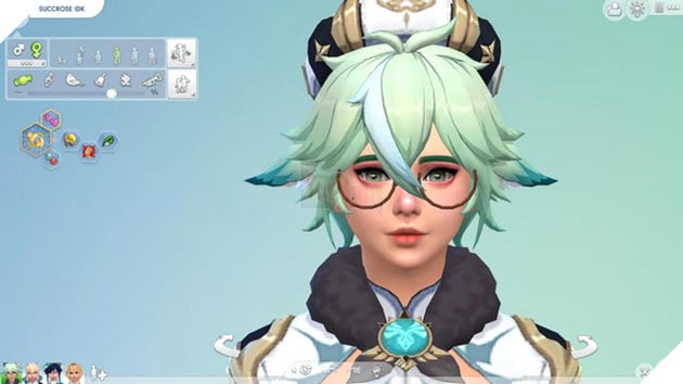 Dàn nữ nhân vật Genshin Impact bất ngờ xuất hiện trong The Sims 4 - Ảnh 3.