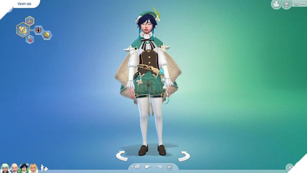 Dàn nữ nhân vật Genshin Impact bất ngờ xuất hiện trong The Sims 4 - Ảnh 9.