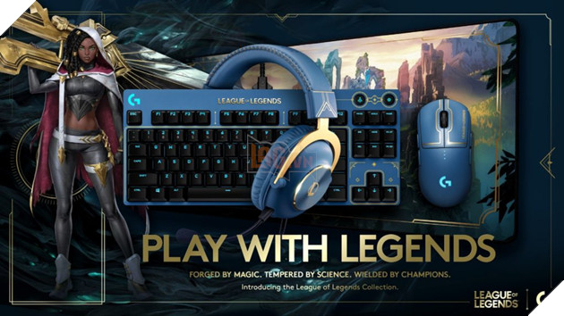 Logitech G cùng Liên minh huyền thoại ra mắt bộ gaming gear theo chủ đề Hextech
