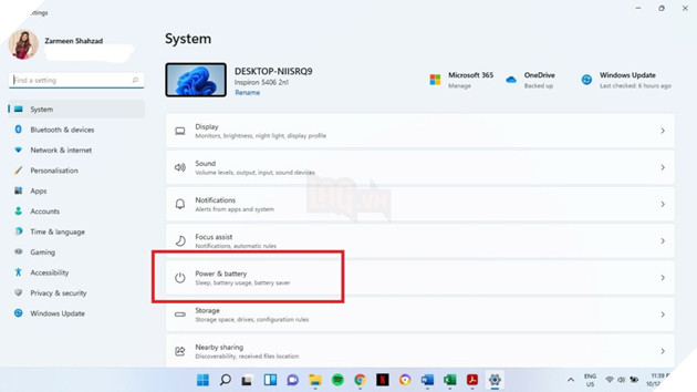 Cách kích hoạt tính năng tiết kiệm pin trên Windows 11 3