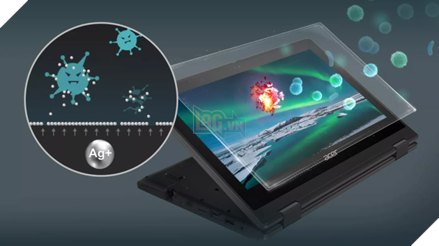 Acer công bố dòng laptop mới và máy tính bảng với công nghệ chống vi khuẩn