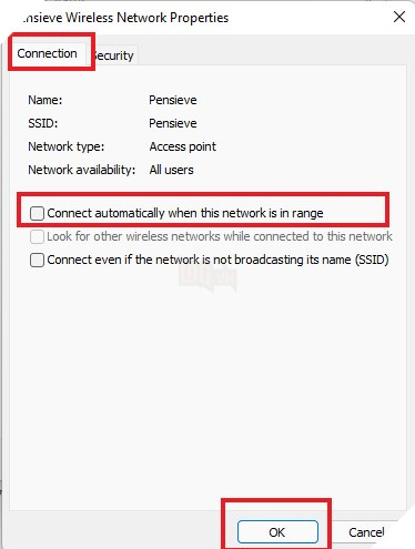 Cách dừng tự động kết nối với Wi-Fi trên Windows 11 11