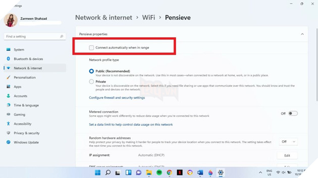 Cách dừng tự động kết nối với Wi-Fi trên Windows 11 16
