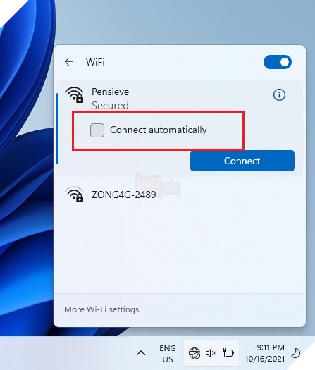 Cách dừng tự động kết nối với Wi-Fi trên Windows 11 4