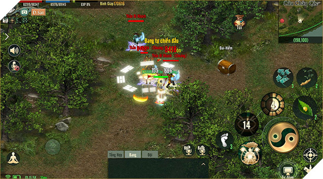 Chơi game sinh tồn theo cách của game thủ Võ Lâm Truyền Kỳ 1 Mobile 4