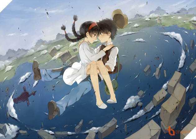 Loạt fanart dễ thương hết nấc của các cặp đôi được yêu thích nhất phim hoạt hình nhà Ghibli Phần 1  16