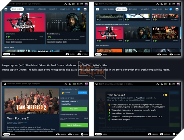 Valve tiết lộ quy trình xác minh cho các tựa game trên Steam Deck 3