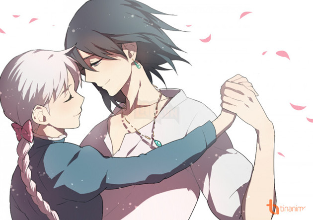 Loạt fanart dễ thương hết nấc của các cặp đôi được yêu thích nhất phim hoạt hình nhà Ghibli Phần 1  8