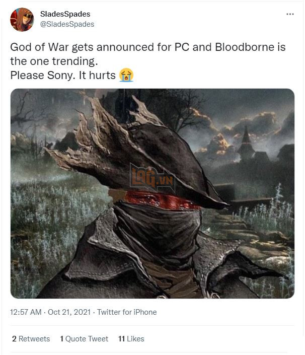 Cộng đồng Bloodborne tức sôi máu trước tin tức God of War đặt chân lên PC 4