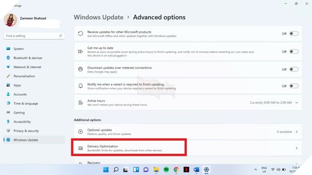 Cách tăng tốc băng thông Internet của bạn trên Windows 11 7