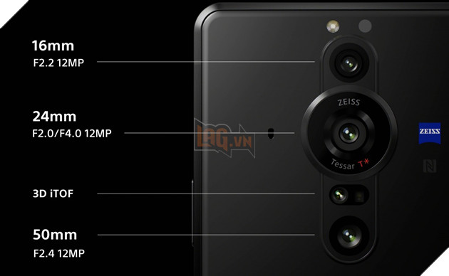 Sony công bố Xperia PRO-I trang bị bộ 4 camera chuyên nghiệp có thể thay đổi khẩu độ 3