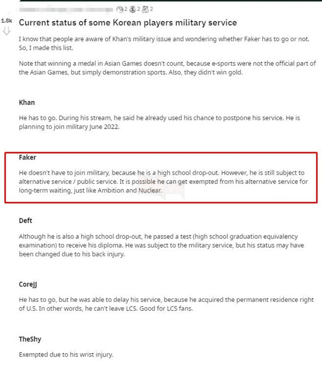 LMHT: Xuất hiện tin đồn Faker sẽ được miễn nghĩa vụ quân sự, liệu có đúng sự thật? 2