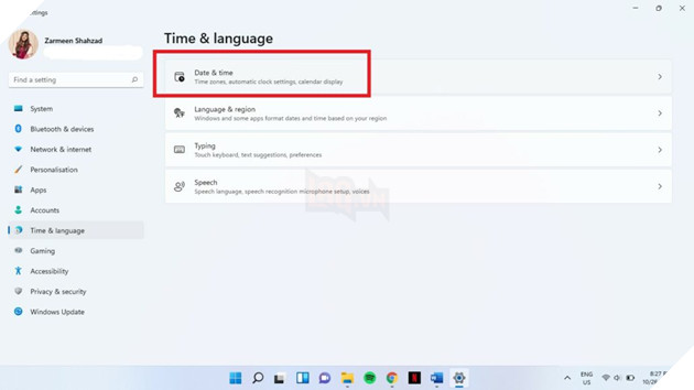 Cách thay đổi múi giờ trên Windows 11 4