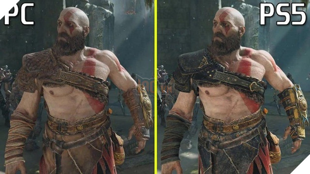 So sánh những điểm khác nhau giữa 2 phiên bản God of War dành cho PC và PS5 2