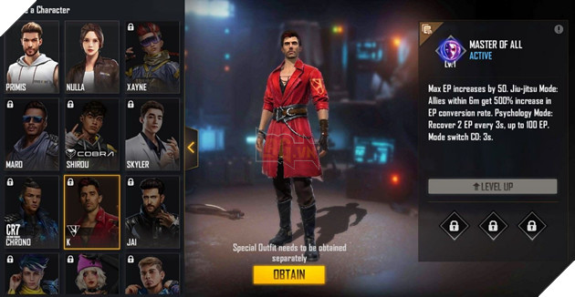 3 cách kết hợp nhân vật trong Free Fire tốt nhất để đẩy hạng trong Season 24 7