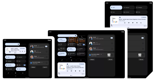 Bản phát hành Android 12L của Google tối ưu hóa giao diện cho các thiết bị màn hình lớn