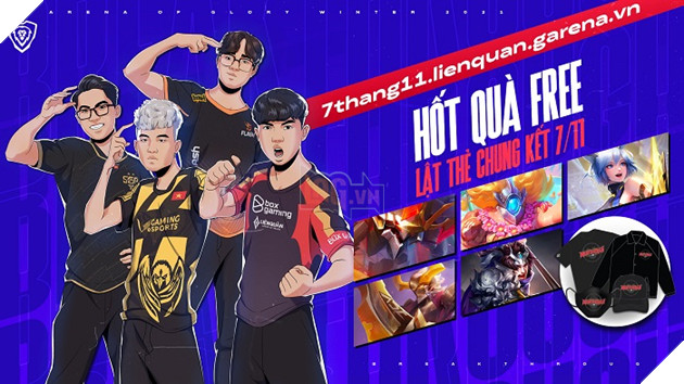 Garena tung quà hấp dẫn cho vòng Playoff và chung kết ĐTDV. Nhận tướng, trang phục miễn phí và quà đặc biệt chưa bao giờ dễ dàng đến thế 2