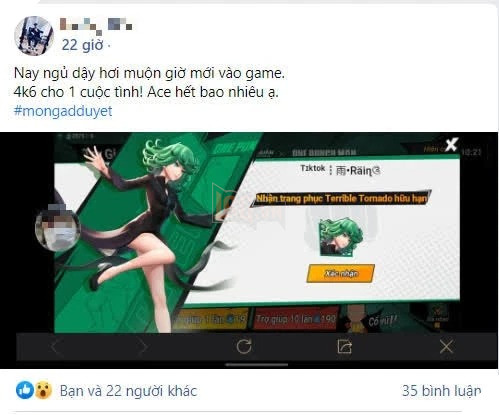 Liên Quân Mobile: Game thủ không ngần ngại bỏ ra hàng triệu đồng để sở hữu skin Tatsumaki 3