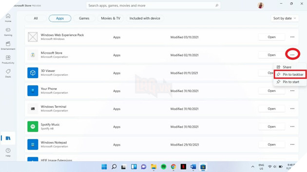 Cách Ghim ứng dụng vào thanh taskbar 3_VKKY