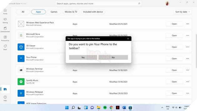Cách Ghim ứng dụng vào thanh taskbar 4_BDOW