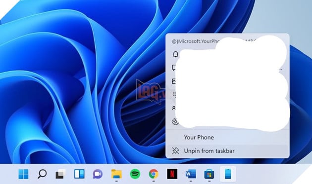 Cách Ghim ứng dụng vào thanh taskbar 5_QTAD