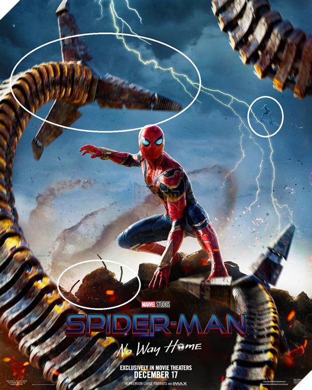 Bốn phản diện nguy hiểm trong Spider-Man 3 cùng tề tựu trong poster mới nhất của phim