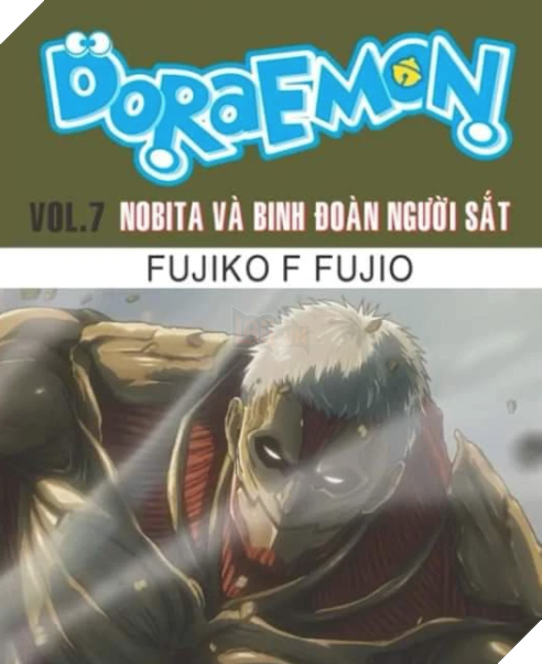 Sẽ ra sao khi Doraemon kết hợp cùng Attack on Titan? Tưởng không hợp mà hợp không tưởng... 6