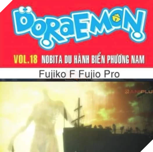 Sẽ ra sao khi Doraemon kết hợp cùng Attack on Titan? Tưởng không hợp mà hợp không tưởng... 2