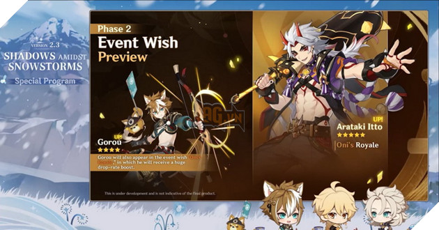 Genshin Impact: Tóm tắt Bản cập nhật 2.3 - Itto, Gorou ra mắt, Albedo phản Nhà lữ hành? 3