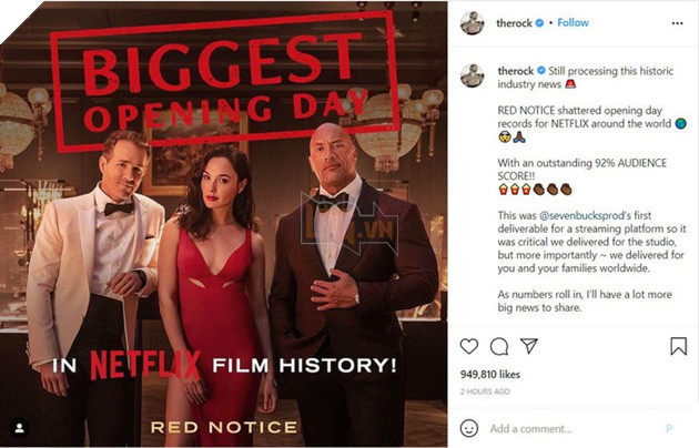 Phim mới của chị đại GalGadot bất ngờ lọt top 1 Trending Netflix ở 88 quốc gia