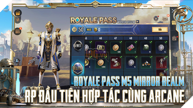 Thời gian phát hành PUBG Mobile 1.7 và RP Season M5 mới 4