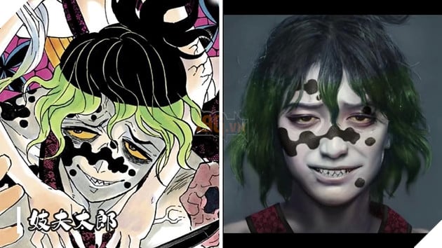 kimetsu no yaiba phiên bản người thật