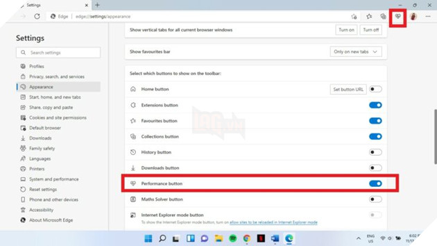 Cách bật hoặc tắt chế độ Efficiency trong Microsoft Edge 7