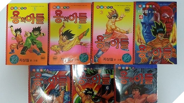 dragon ball bị họa sĩ hàn đạo nhái