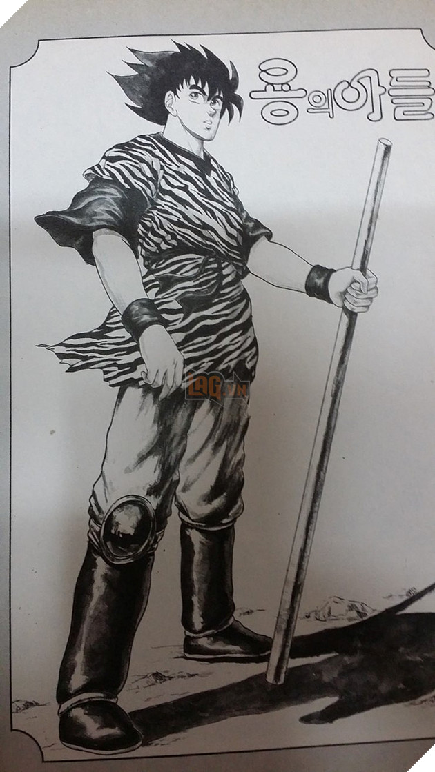 dragon ball bị họa sĩ hàn đạo nhái