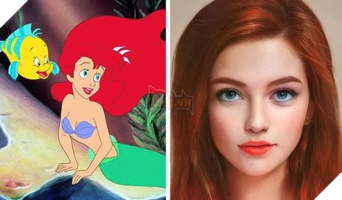 Các nhân vật nổi tiếng nhà Disney trông sẽ ra sao nếu là người thật? Phần 2  7