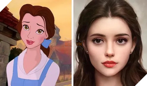 Các nhân vật nổi tiếng nhà Disney trông sẽ ra sao nếu là người thật? Phần 2  8