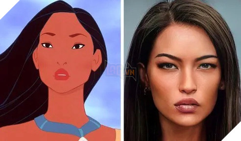 Các nhân vật nổi tiếng nhà Disney trông sẽ ra sao nếu là người thật? Phần 1  4