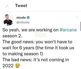 LMHT - Arcane Season 2 thời gian chuẩn bị ra mắt và dự đoán nội dung của phim 2