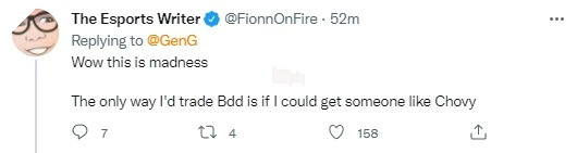 LMHT: Gen.G hoàn tất thương vụ trao đổi Bdd và Peanut với Nongshim RedForce 3