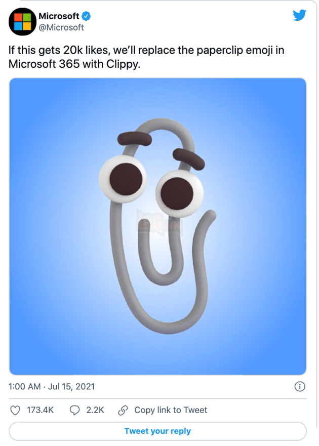 Clippy đã trở lại với dạng biểu tượng cảm xúc Windows 11 3