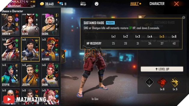 5 nhân vật tốt nhất trong Free Fire kết hợp với Leon 2