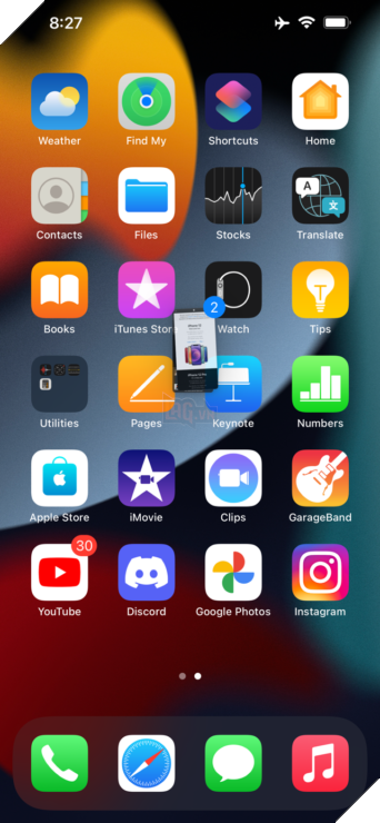Cách kéo và thả nhiều ảnh, tệp và văn bản trên các ứng dụng trên iPhone 3