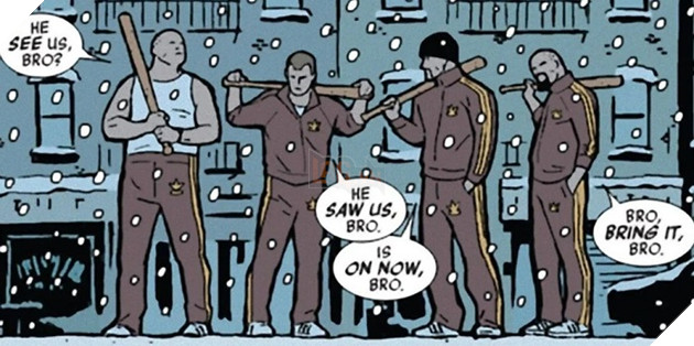 Nguồn gốc cụm từ Bro của băng Tracksuit Mafia trong Hawkeye 2