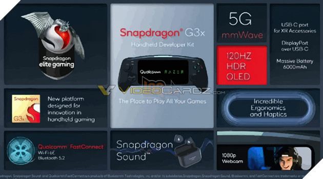 Snapdragon G3x của Qualcomm sẽ có trên máy chơi game của Razer sắp tới 3